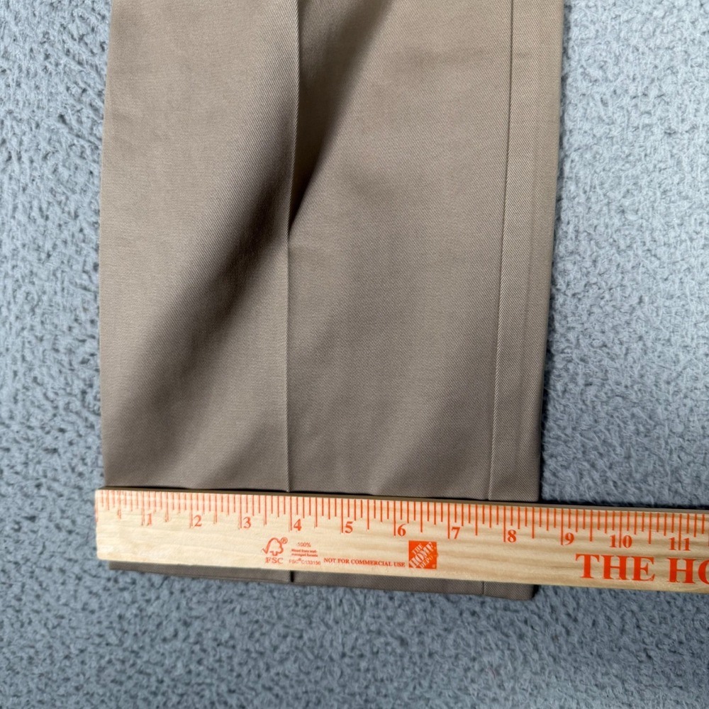 Dockers Pants Mens 34x30 Tan D1 Signature Khakis Flat Front Slim Fit Slacks New - Picture 7 of 11